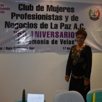 Ceremonia de velas y Celebración del 50 aniversario del Club La Paz en Baja California Sur.