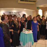 Ceremonia de velas y Celebración del 50 aniversario del Club La Paz en Baja California Sur.