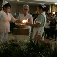 Ceremonia de Graduación y del Paso de la Luz en la Escuela de Enfermería de La Paz