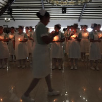 Ceremonia de Graduación y del Paso de la Luz en la Escuela de Enfermería de La Paz