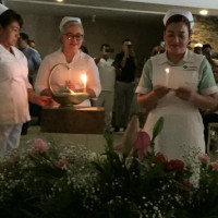 Ceremonia de Graduación y del Paso de la Luz en la Escuela de Enfermería de La Paz