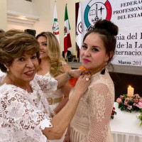 Ceremonia de Velas realizada por la Federación del Estado de México.