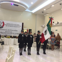 Ceremonia de Velas realizada por la Federación del Estado de México.