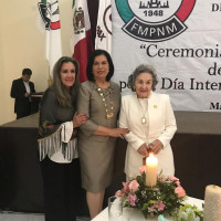 Ceremonia de Velas realizada por la Federación del Estado de México.