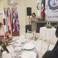 Ceremonia de Velas realizada por la Federación del Estado de México.