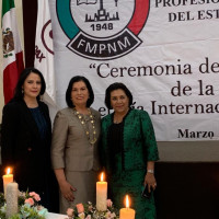 Ceremonia de Velas realizada por la Federación del Estado de México.