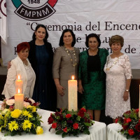 Ceremonia de Velas realizada por la Federación del Estado de México.