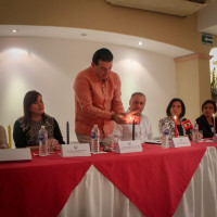 Ceremonia de Velas y cambio de mesa directiva del Club La Paz en Baja California Sur.