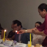 Ceremonia de Velas y Toma de Protesta del Comité Ejecutivo Club La Paz.