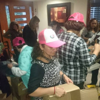 Club Naucalpan trabajando en apoyo a los afectados por el terremoto.