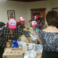 Club Naucalpan trabajando en apoyo a los afectados por el terremoto.