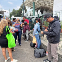Club Polanco brinda apoyo al Refugio del Migrante con despensas y dulces