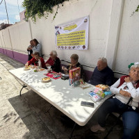 Club Santa Fe visita La Casa de día Olmos