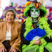 Con éxito se llevó a cabo el Tradicional Concurso de Catrinas