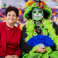 Con éxito se llevó a cabo el Tradicional Concurso de Catrinas