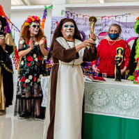 Con éxito se llevó a cabo el Tradicional Concurso de Catrinas