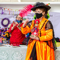 Con éxito se llevó a cabo el Tradicional Concurso de Catrinas