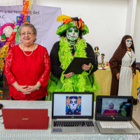 Con éxito se llevó a cabo el Tradicional Concurso de Catrinas