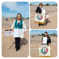 Histórico: Entrega oficial de terreno a Mujeres Profesionistas y de Negocios de San Luis R. C., Sonora A. C.