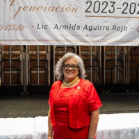 La Federación reconoce a la Lic. Armida Aguirre Rojo por el homenaje otorgado por CONALEP Baja California Sur