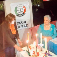 Solemne Ceremonia de las Velas del Club La Paz