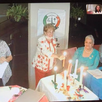 Solemne Ceremonia de las Velas del Club La Paz