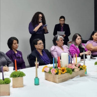 Tradicional encendido de velas en Puerto Peñasco