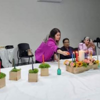 Tradicional encendido de velas en Puerto Peñasco