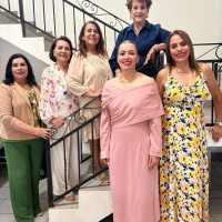Visita de la presidenta Nacional a la casa Club de Ensenada