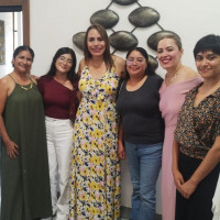 Visita de la presidenta Nacional a la casa Club de Ensenada