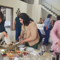 Visita de la presidenta Nacional a la casa Club de Ensenada