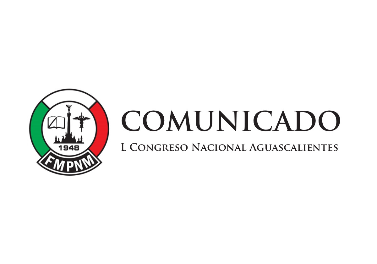 Comunicado sobre el L Congreso Nacional Aguascalientes 2019