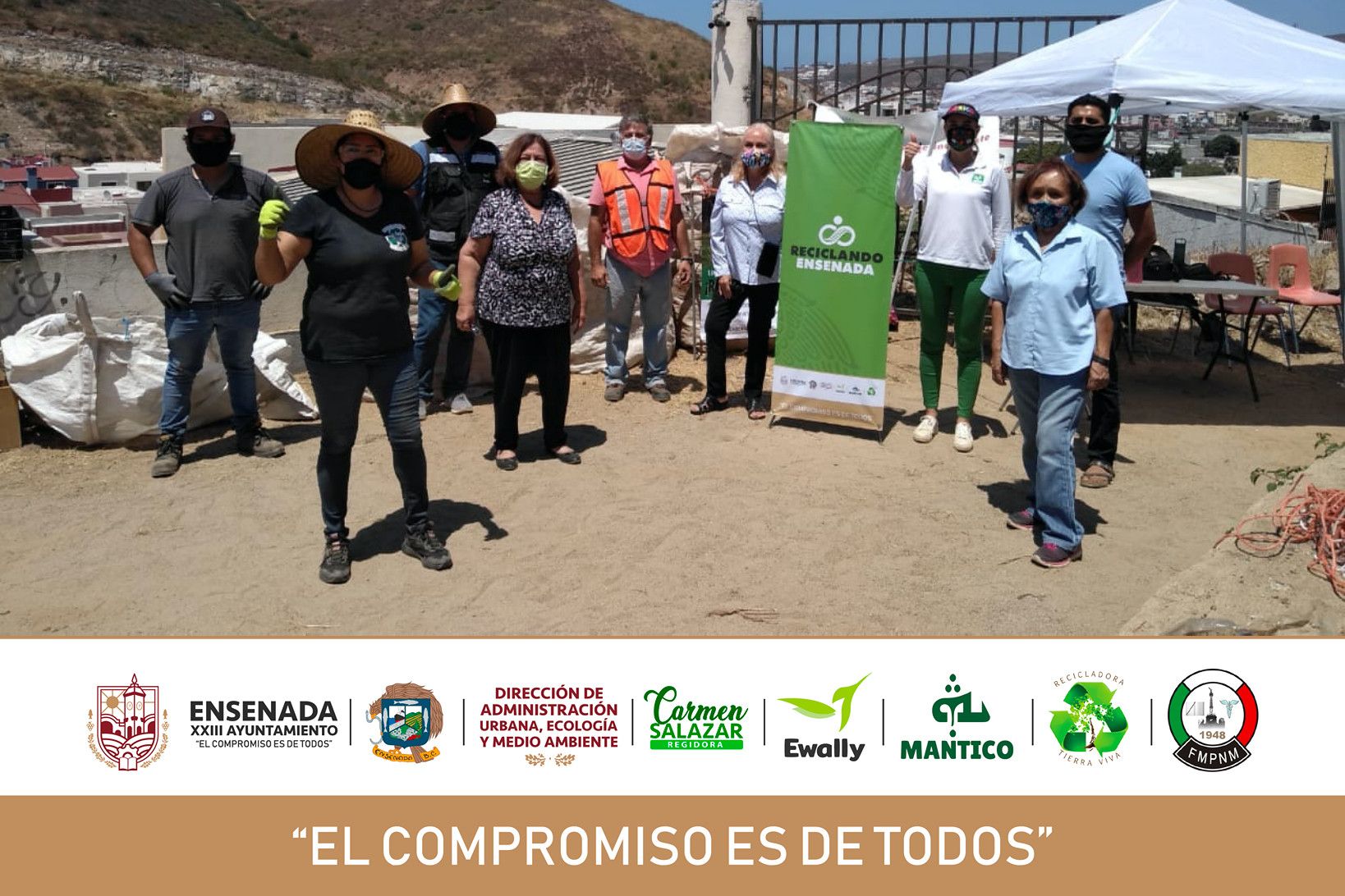 PUNTO VERDE: Reciclando con el Club de Mujeres Profesionistas y de Negocios de Ensenada, A. C.