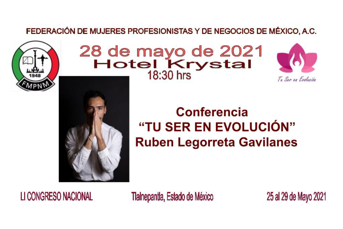 Conferencia "TÚ SER EN EVOLUCIÓN"