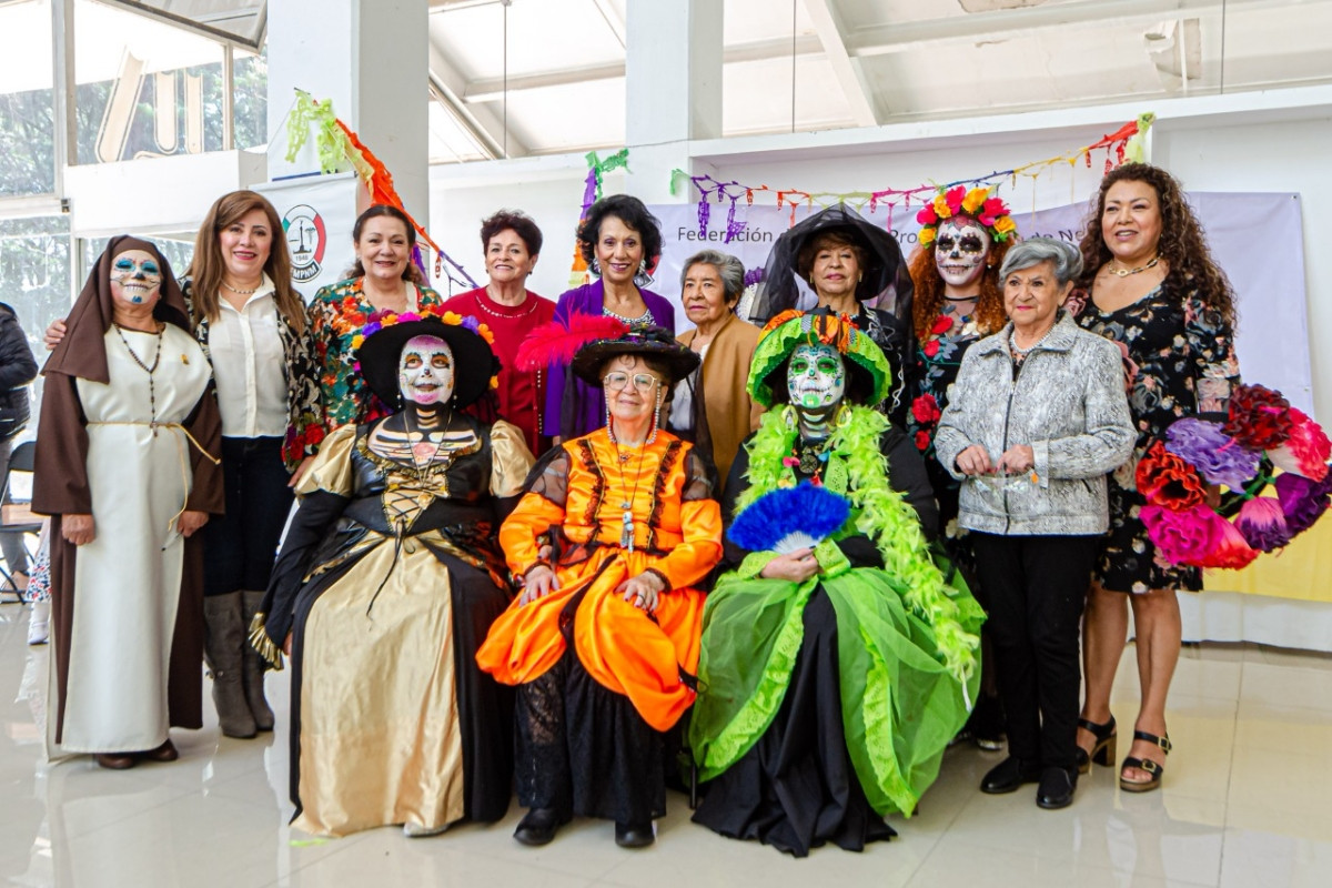 Con éxito se llevó a cabo el Tradicional Concurso de Catrinas