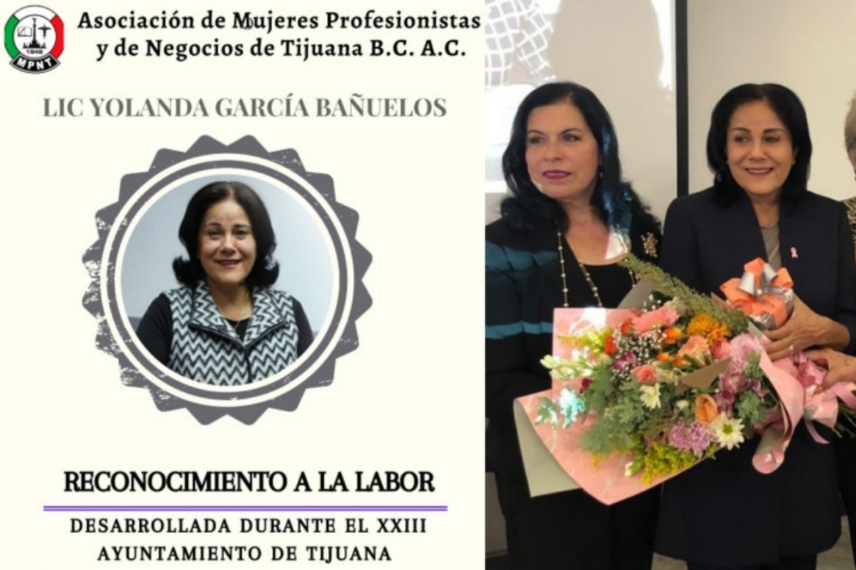 Reconocimiento a la labor y trayectoria de la Lic. Yolanda García Bañuelos